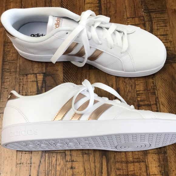 adidas Shoes - Brand new adidas with rose gold size 6.5